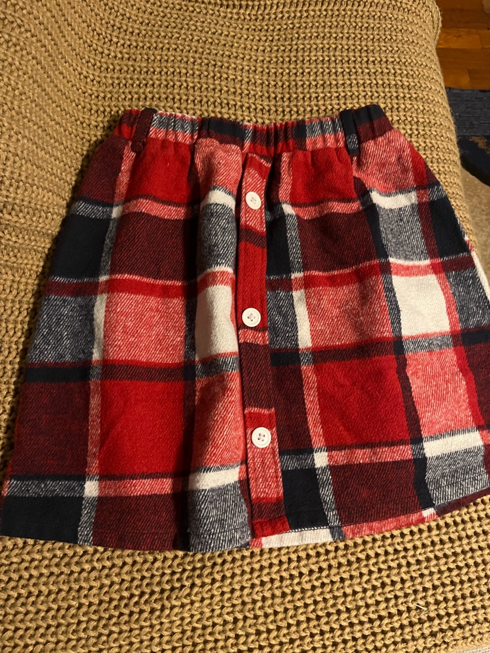 This is a girl's mini skirt